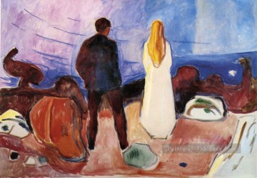  Munch Peintre - les solitaires 1935 Edvard Munch